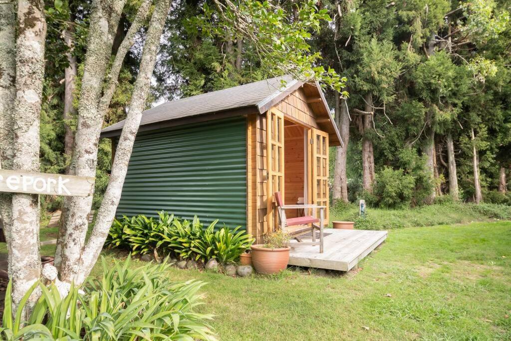 Tui Ridge Eco Cabins Aongatete Exterior photo
